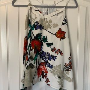 Express strappy floral top